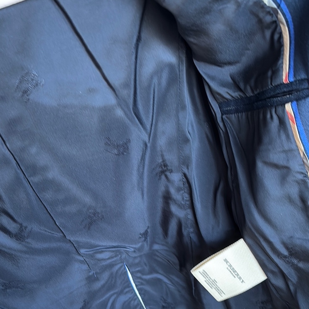 Burberry Navy striped Blazer - Picture 8 of 10